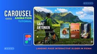 Figma Slider Animation I Automatic Carousel/Slider Animation I Image Carousel Animation Tutorial I