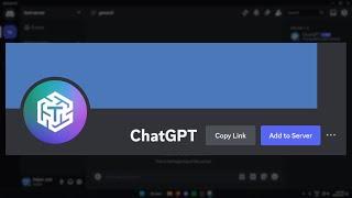 How To Add ChatGPT Bot To Discord Server