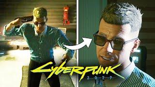 CYBERPUNK 2077 - Max Killed vs Saving Max (Freedom of the Press All Choices)