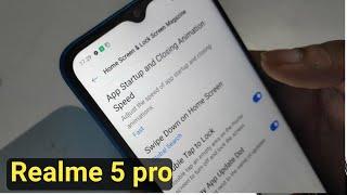 double tap to screen on and off realme 5 pro, double tap screen Enable disable kaise kare