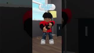 my mom cleans my room - ROBLOX Brookhaven  RP EvelynVix #shorts #trending