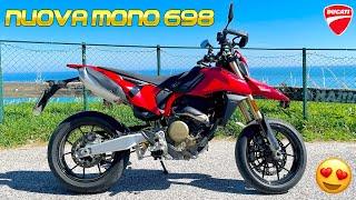 LA DUCATI PIU' DIVERTENTE DI SEMPRE!! Testride Ducati Hypermotard 698 Mono!!