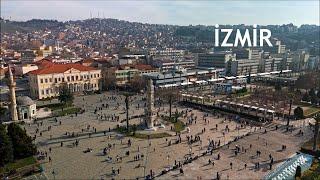 Historischer Kemeraltı-Basar und Umgebung in Izmir | Landschaften mit Drohne | DJI MINI 4 PRO