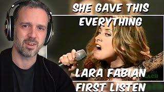 She gave this everything- First time hearing Lara Fabian Je Suis Malade