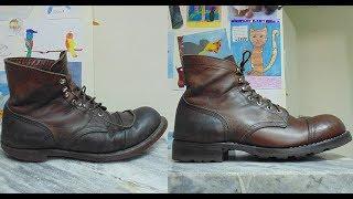 Deconstructing and rebuilding Red Wing 8111 boots / Разборка и восстановление ботинок Iron Ranger