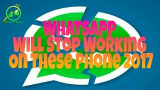 What!! WhatsApp Will Stop Working For These Phones