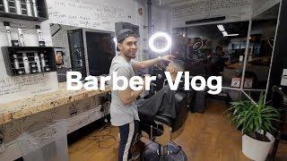 Barber Shop Vlog After Finishing Cosmetology School | The Barber's Journey