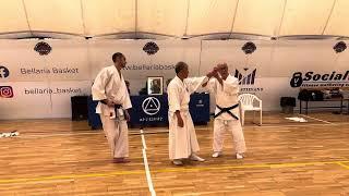 Stage Italia Shotokai Karate -Dō 14/04//24 O’Sensei Atsuo Hiruma: Bunkai Heian Nidan realistico