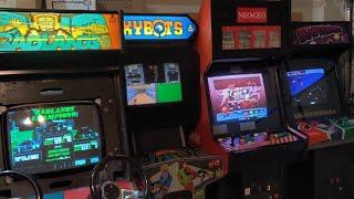 3 Room Personal Arcade and Console Collection