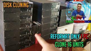 HDD CLONING | FORMAT ONE PC THEN CLONE TO MANY PC STEP BY STEP GUIDE | TAGALOG