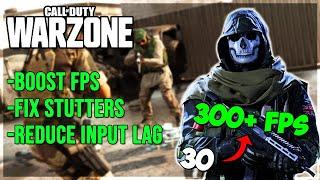How to Boost FPS & Reduce Stutters (Fix Lag - Call Of Duty WarZone)