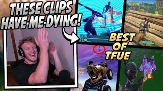 Tfue REACTS To His BEST & MOST VIEWED Clips Of His ENTIRE Fortnite Career! (Ninja, Corinna...)