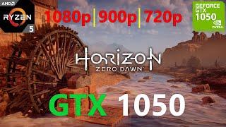 Horizon Zero Dawn GTX 1050 1080p, 900p, 720p