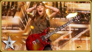 GOLDEN BUZZER winner Olly Pearson rocks with QUEEN guitar solo! | Auditions | BGT 2025