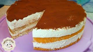 cremige Tiramisu -Torte  so lecker