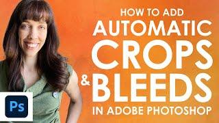 How to add Crop or Trim Marks and Bleeds Automatically in Adobe Photoshop