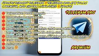 UPDATE TERBARU TELEGRAM‼️Telegram Mod APK v11.8.2 ( Premium, Mod Ekstra ) | Unlocked‼️Update