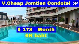 Pattaya Thailand, very cheap hotels from only $ 6 USD per night in Jomtien