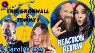 Tommy Tuesday! Gen-X couple REACTS and REVIEWS - Erik Gronwall CAROLUS REX w/ Tommy Johansson