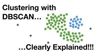Clustering with DBSCAN, Clearly Explained!!!