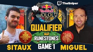 Finale Qualif RBW4 Sitaux vs Miguel Game 1