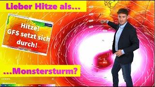 Mega-Sturm vs. Hitzewelle: Welches Wetter hätten's denn gern? Punktsieg für GFS vs. ECMWF und ICON?