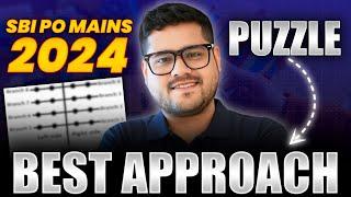  SBI PO PUZZLE PRACTICE MAINS LEVEL PUZZLE | REASONING | BANK EXAMS 2024 | ANKUSH LAMBA