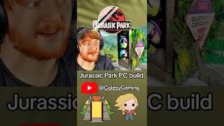 Jurassic Park custom PC build  #pcgaming #jurassicpark #jurassicworld