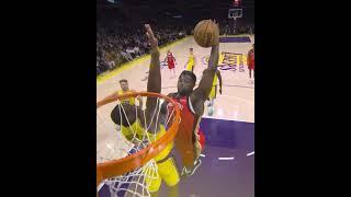 This Zion Williamson Poster is NASTY!  #nba #zionwilliamson #dunk #basketball #pelicans