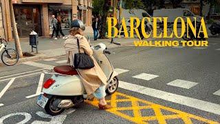 Barcelona, Spain - Walking Tour 4K