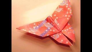 How To Make An Origami Butterfly (HD)