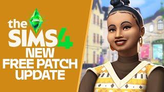 New FREE Patch Update Overview for The Sims 4! 