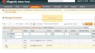 How to Manage Customers in Magento