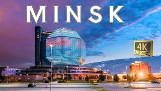 Beautiful Minsk, capital of Belarus in 4K ULTRA HD HDR 60FPS by Drone