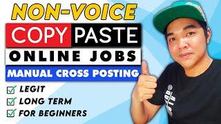Copy Paste Non Voice Home Based Online Jobs At Home For Beginners  Philippines Work From Home 2022