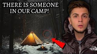 My TERRIFYING Camping Trip in SNOWSTORM  - The Most Scared Ive Ever Been While Camping | STALKED