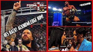 CT Formless Week # 114 - WWE - Cage Match im Madison Square Garden. Roman Reigns ist zurück.