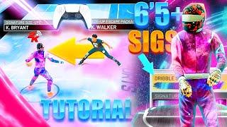 *EPIC* Kobe Sizeup + Kemba Escape Dribble tutorial + BEST Dribble Sigs for 6'5 Playersnba 2k22