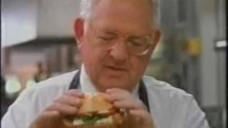 Wendy's Commercial featuring the late Dave Thomas