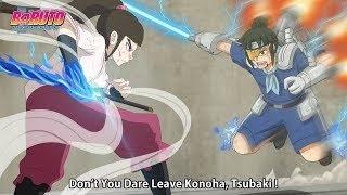 Tsubaki vs denki... BORUTO EP 226