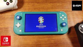 EA SPORT FC 24 UPDATE EURO 2024 Nintendo Switch Lite Gameplay