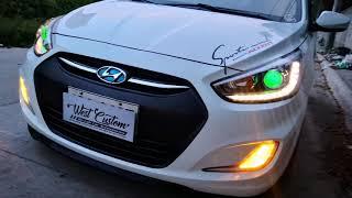 Hyundai Accent Hatchback Headlights | WESTCUSTOM