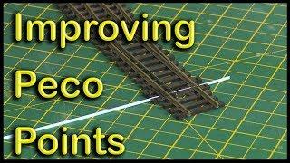 More improvements to Peco points at Chadwick Model Railway. | 74.