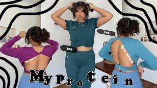 MyProtein TRY ON FITNESS HAUL (IS IT WORTH YOUR MONEY?)