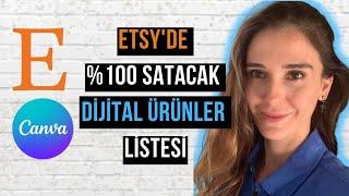 ETSY'de SİZE EN ÇOK KAZANDIRACAK DİJİTAL ÜRÜNLERİ NASIL BULURSUNUZ? EN TREND 7 DİJİTAL ÜRÜN