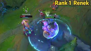 Rank 1 Renekton: He is an Absolute MONSTER in KR Grandmaster!