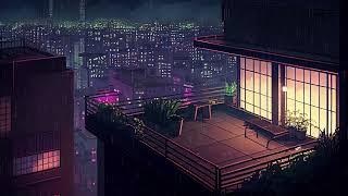 Lofi Rain in the City Night  lofi chill night ~ escape the daily routine