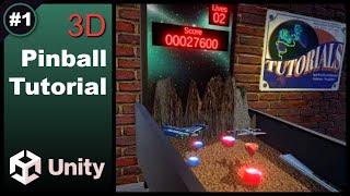 Develop Pinball 3D with Unity | Episode 1 | German with English subtitles