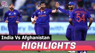 India vs Afghanistan Today Highlights | ind vs afg Full Highlights |Icc T20 World Cup 2021 New video