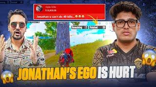 Chat Challenged @JONATHANGAMINGYT For 40 KILLS & This Happened || Mayur Gaming React